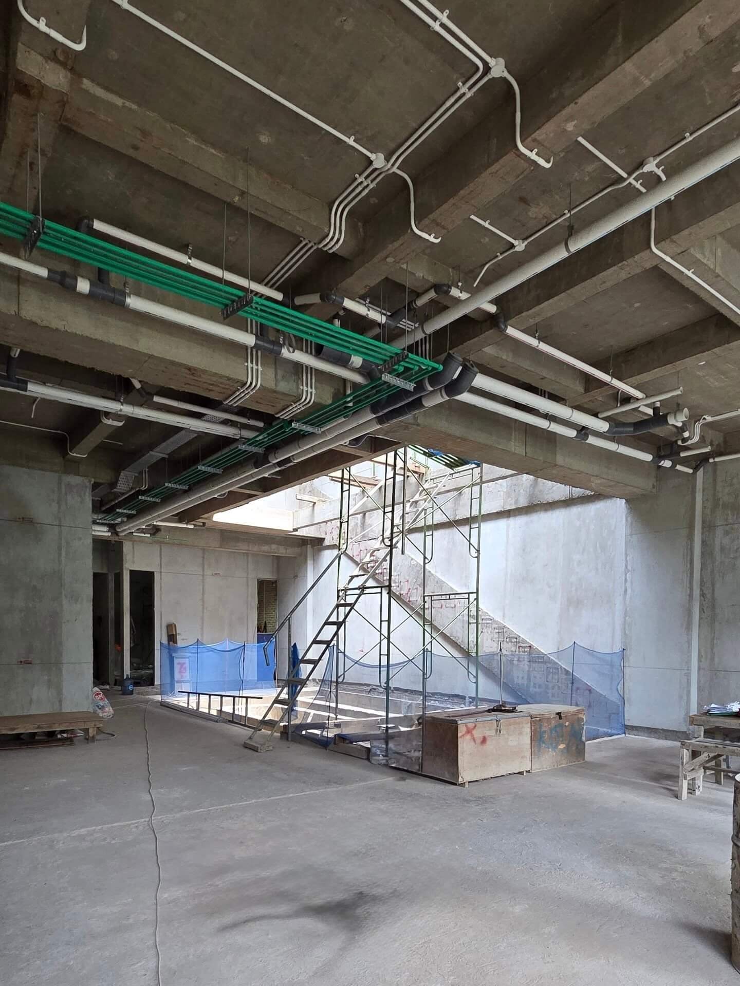 Electrical and plumbing system installation Villa construction in Phuket